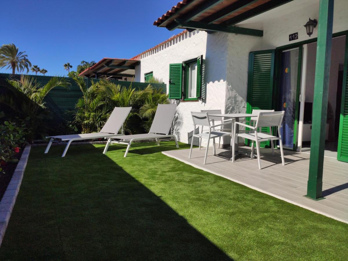 Private Bungalow A 200 Meters To Yumbo Center Maspalomas  Exterior photo