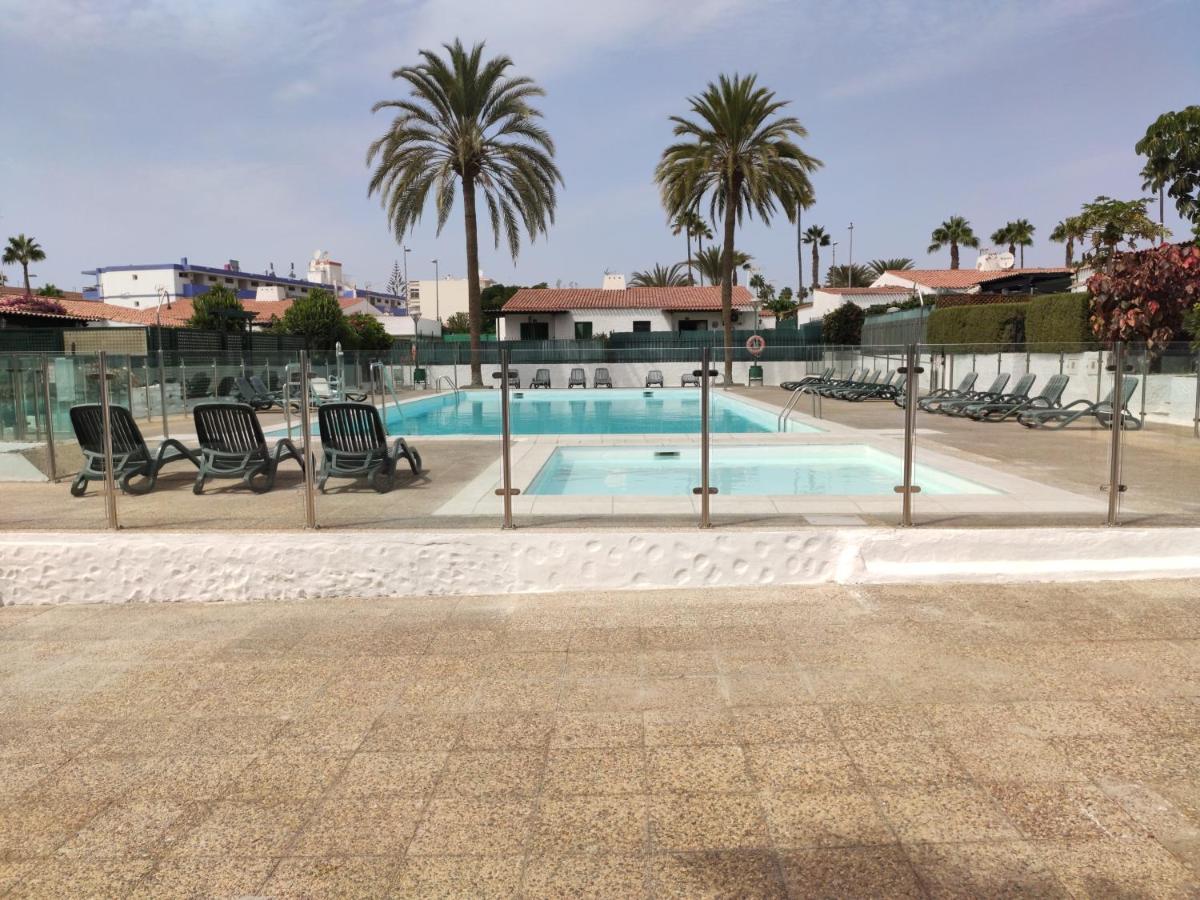 Private Bungalow A 200 Meters To Yumbo Center Maspalomas  Exterior photo