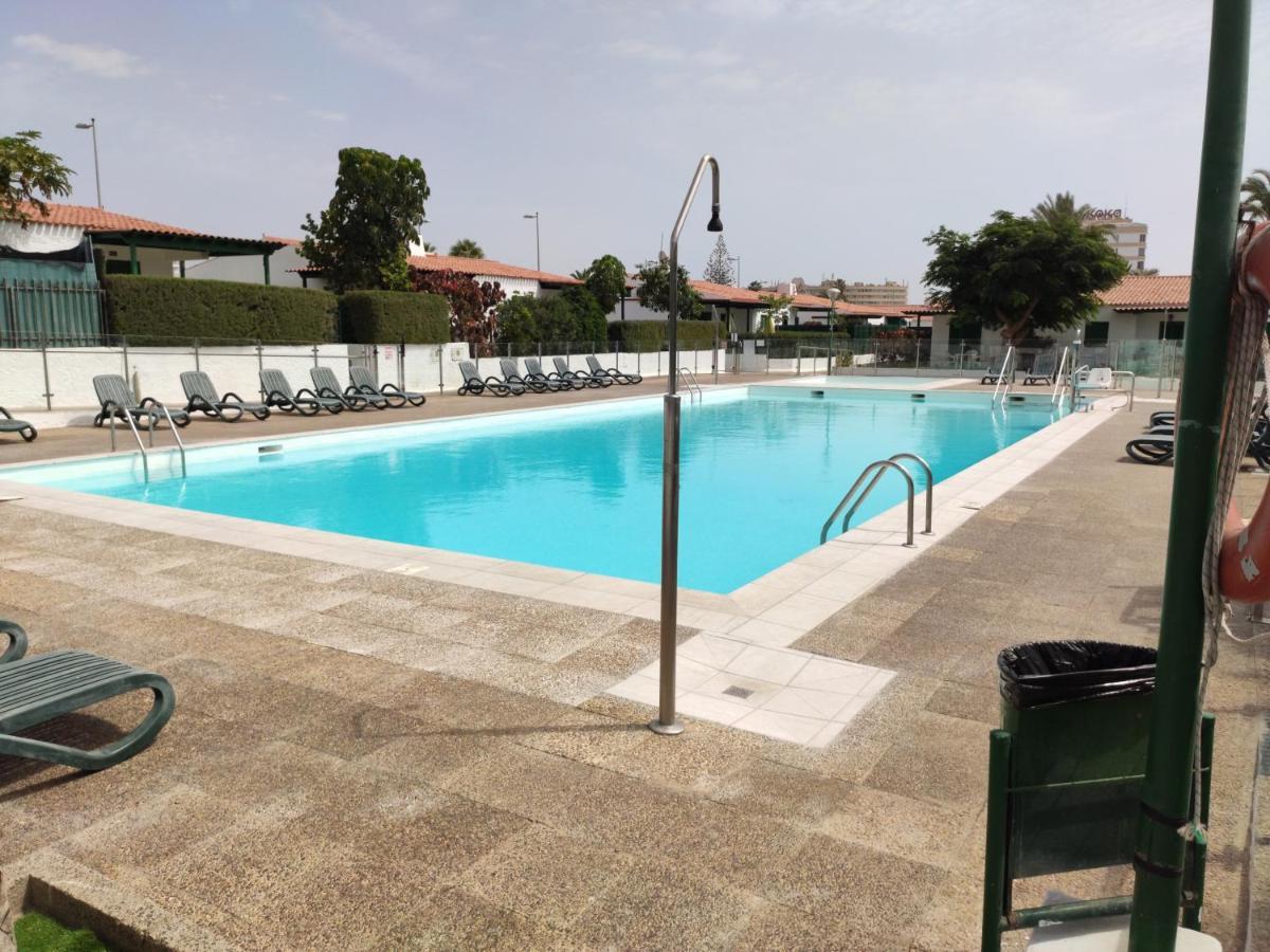 Private Bungalow A 200 Meters To Yumbo Center Maspalomas  Exterior photo